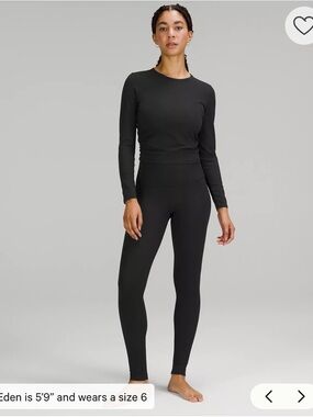 All It Takes Ribbed Nulu Long-Sleeve Shirt